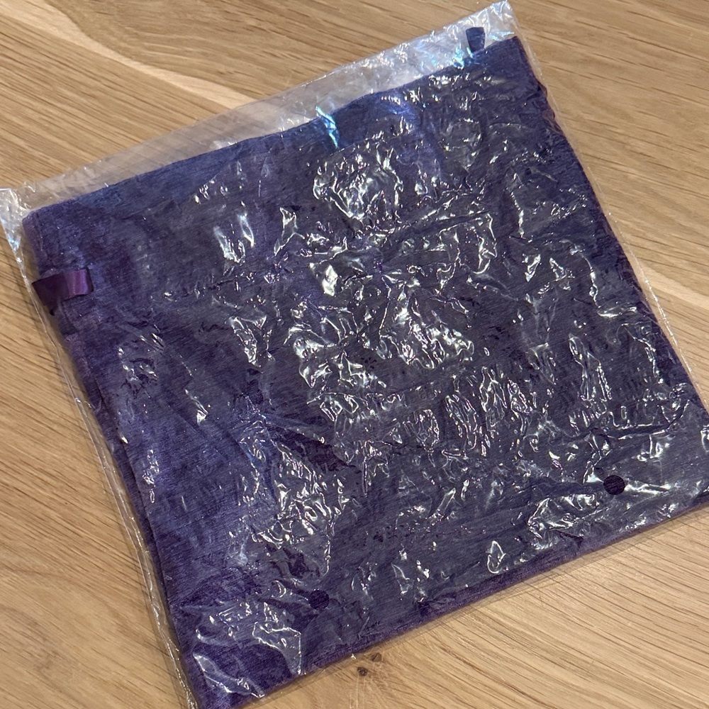 Elegant Purple Cosmetic Pouch